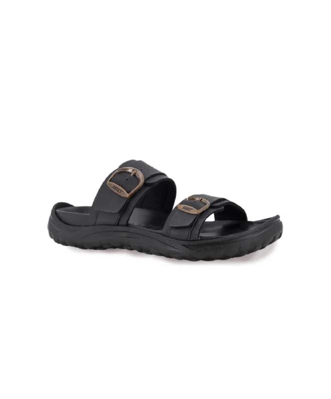 Plus Size Women's Wide - Width Platform Sandals in Black for Added Comfort and HeightMBT Fuji II Black/Black Womens Recovery Sandals Plus Size Women's Wide - Width Platform Sandals in Black for Added Comfort and HeightMBT Fuji II Black/Black Womens Recovery Sandals
