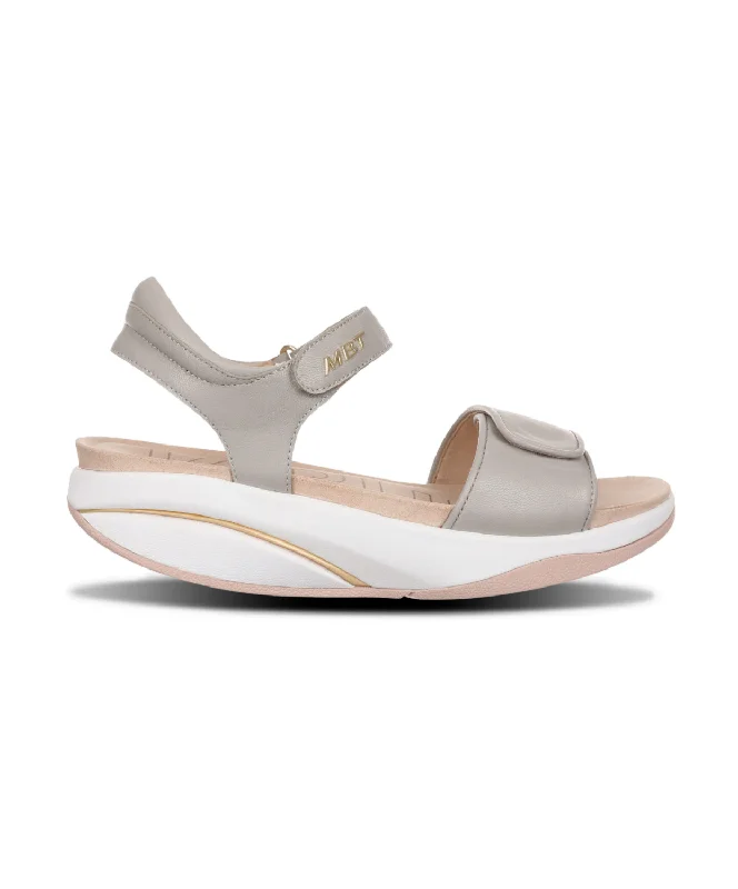Women's Sandals with a Glitter - Coated Strap in Gold for a Sparkly Summer OutfitMBT Malia 2 Taupe Womens Sandals Women's Sandals with a Glitter - Coated Strap in Gold for a Sparkly Summer OutfitMBT Malia 2 Taupe Womens Sandals
