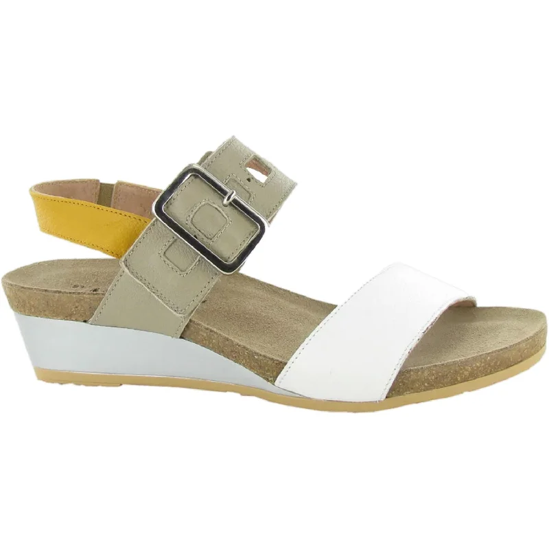 Women's Flat Slide Sandals with a Memory Foam Insole in White for All - Day ComfortDynasty Women's Flat Slide Sandals with a Memory Foam Insole in White for All - Day ComfortDynasty