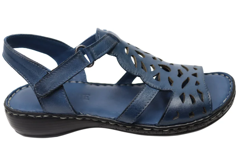 Waterproof Women's Rubber Beach Sandals with Arch Support in Blue for Water ActivitiesOrizonte Raya Womens Comfortable European Leather Sandals Waterproof Women's Rubber Beach Sandals with Arch Support in Blue for Water ActivitiesOrizonte Raya Womens Comfortable European Leather Sandals
