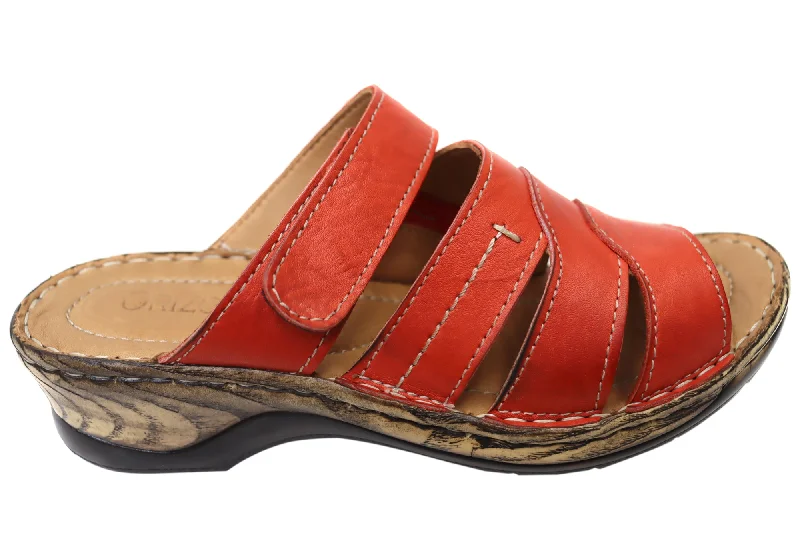 Women's Cork - Soled Espadrille Sandals with a Rope - Trimmed Upper in Navy for a Summer VibeOrizonte Toranto Womens Comfortable European Leather Slides Sandals Women's Cork - Soled Espadrille Sandals with a Rope - Trimmed Upper in Navy for a Summer VibeOrizonte Toranto Womens Comfortable European Leather Slides Sandals