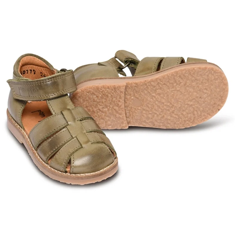Lightweight Women's Mesh - Paneled Sandals in Yellow for BreathabilityPom Pom Sandal Dusty Olive Lightweight Women's Mesh - Paneled Sandals in Yellow for BreathabilityPom Pom Sandal Dusty Olive