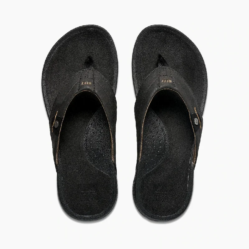 Shock - Absorbing Women's Sandals with a Soft Insole in Black for Active LifestylesReef Mens Sandal Pacific