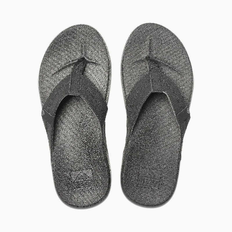 Elastic - Strap Women's Sandals with a Padded Toe in Teal for Easy On - and - OffReef Mens Sandals Cushion Phantom Elastic - Strap Women's Sandals with a Padded Toe in Teal for Easy On - and - OffReef Mens Sandals Cushion Phantom