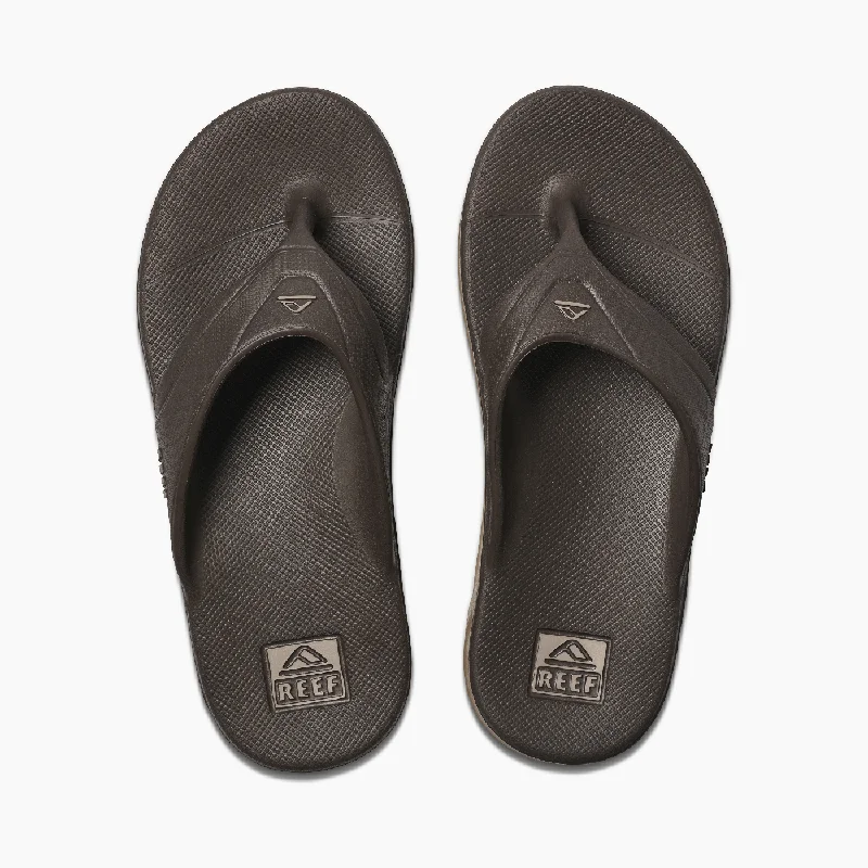 Shock - Absorbing Women's Sandals with a Soft Insole in Black for Active LifestylesReef Mens Sandals REEF One