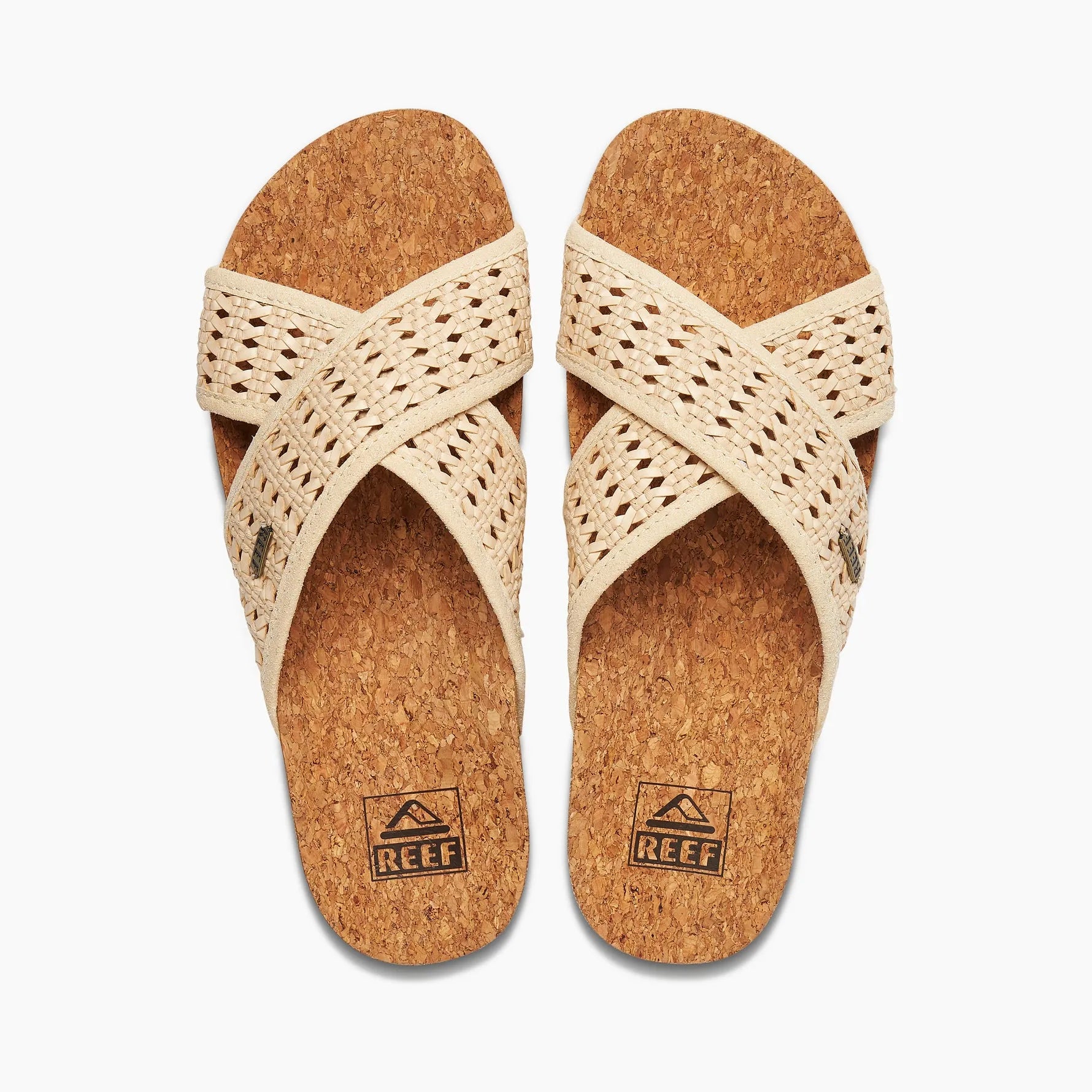 Shock - Absorbing Women's Sandals with a Soft Insole in Black for Active LifestylesReef Womens Sandals Cushion Woven Bloom