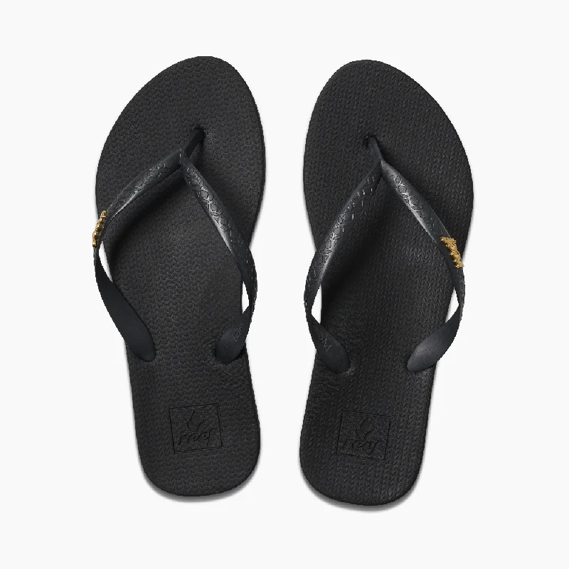 Shock - Absorbing Women's Sandals with a Soft Insole in Black for Active LifestylesReef Womens Sandals Escape Lux Bling Shock - Absorbing Women's Sandals with a Soft Insole in Black for Active LifestylesReef Womens Sandals Escape Lux Bling