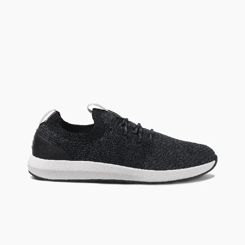 Women's Cork - Soled Espadrille Sandals with a Rope - Trimmed Upper in Navy for a Summer VibeReef Womens Shoes Cruiser Knit Women's Cork - Soled Espadrille Sandals with a Rope - Trimmed Upper in Navy for a Summer VibeReef Womens Shoes Cruiser Knit