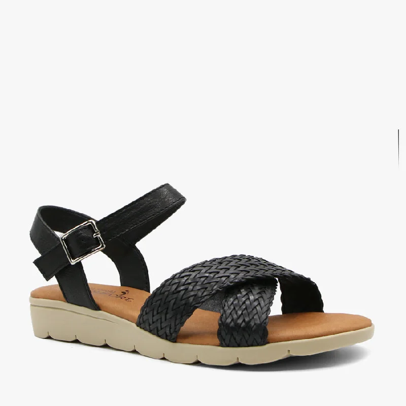 Women's Strappy Gladiator Sandals with Buckle Closures in Tan for a Boho LookREINA BLACK Women's Strappy Gladiator Sandals with Buckle Closures in Tan for a Boho LookREINA BLACK