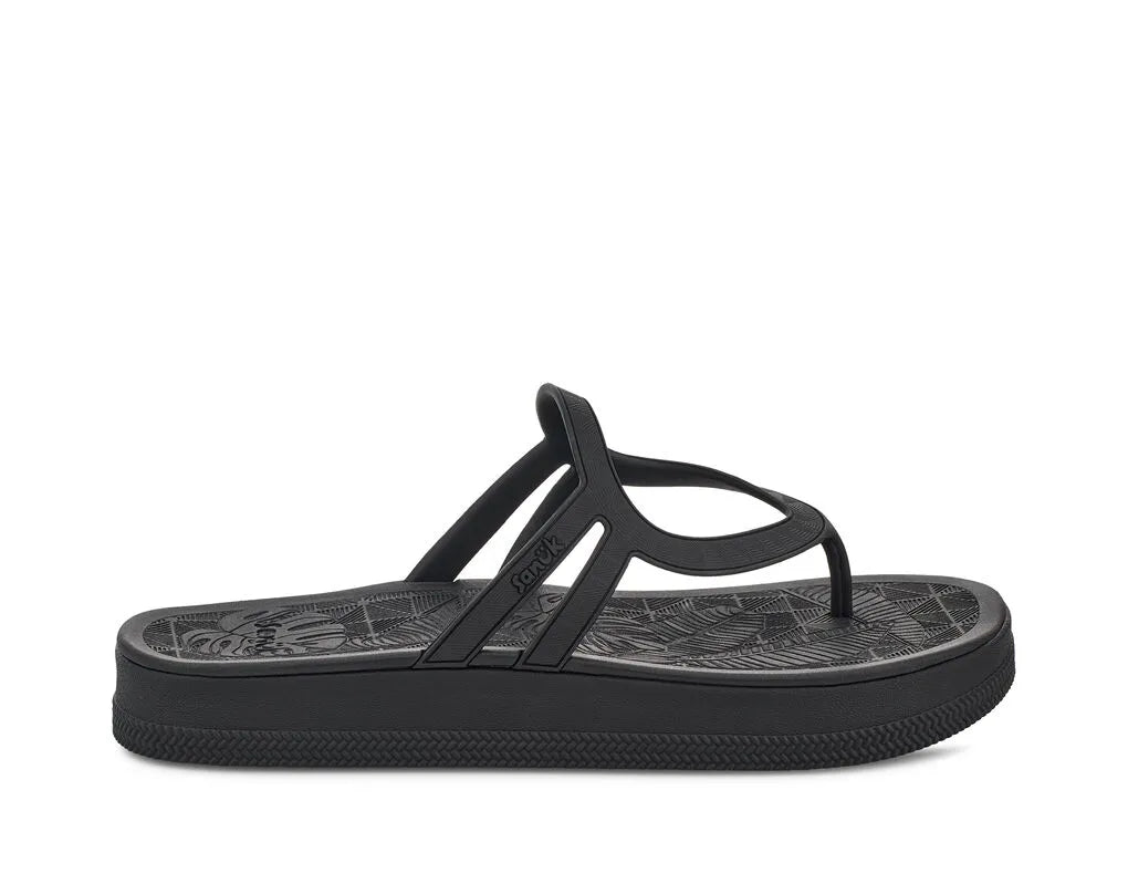 Shock - Absorbing Women's Sandals with a Soft Insole in Black for Active LifestylesSanuk Womens Sandals Sunshine SL Shock - Absorbing Women's Sandals with a Soft Insole in Black for Active LifestylesSanuk Womens Sandals Sunshine SL
