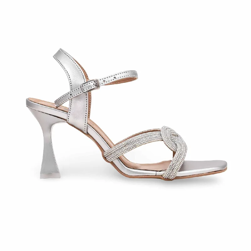 Orthopedic Women's Sandals with Arch Support in Gray for Foot HealthSilver Fancy Sandal FN5910 Orthopedic Women's Sandals with Arch Support in Gray for Foot HealthSilver Fancy Sandal FN5910