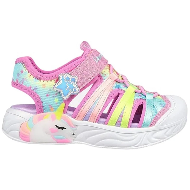 Women's Cork - Soled Espadrille Sandals with a Rope - Trimmed Upper in Navy for a Summer VibeSkechers Unicorn Dreams Explorer Sandals Pink Multicolor Women's Cork - Soled Espadrille Sandals with a Rope - Trimmed Upper in Navy for a Summer VibeSkechers Unicorn Dreams Explorer Sandals Pink Multicolor