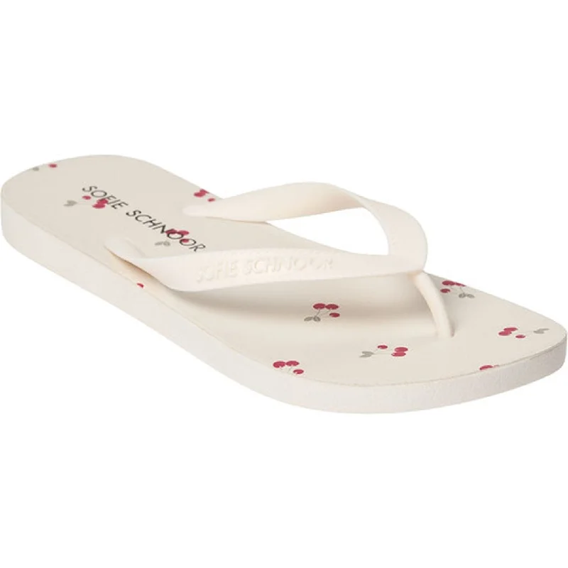 Women's Strappy Gladiator Sandals with Buckle Closures in Tan for a Boho LookSofie Schnoor Off White AOP Cherry Sandal Women's Strappy Gladiator Sandals with Buckle Closures in Tan for a Boho LookSofie Schnoor Off White AOP Cherry Sandal