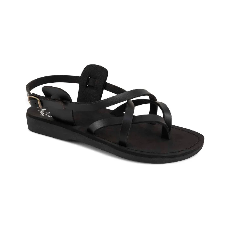 Women's Flat Slide Sandals with a Memory Foam Insole in White for All - Day ComfortTamar Buckle Vegan - Leather Alternative Sandal | Black Women's Flat Slide Sandals with a Memory Foam Insole in White for All - Day ComfortTamar Buckle Vegan - Leather Alternative Sandal | Black