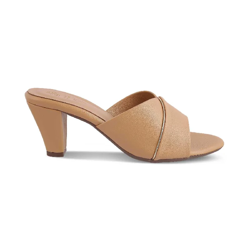 Women's Ankle - Strap Sandals with a Block Heel in Red for a Sophisticated StyleThe Witty Beige Women's Dress Block Heel Sandals Tresmode Women's Ankle - Strap Sandals with a Block Heel in Red for a Sophisticated StyleThe Witty Beige Women's Dress Block Heel Sandals Tresmode