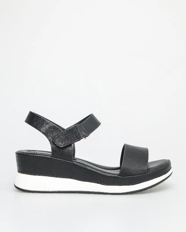 Child - Friendly Women's Sandals with a Secure Buckle in Purple for Moms on the GoTomaz NN196 Ladies Slingback Sandals (Black) Child - Friendly Women's Sandals with a Secure Buckle in Purple for Moms on the GoTomaz NN196 Ladies Slingback Sandals (Black)