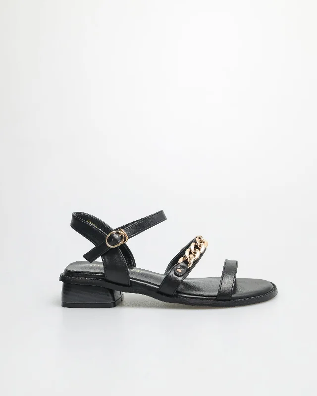 Anti - Slip Women's Sandals with a Grooved Sole in Green for Outdoor AdventuresTomaz YX122 Ladies Gold Chain Slingbacks (Black) Anti - Slip Women's Sandals with a Grooved Sole in Green for Outdoor AdventuresTomaz YX122 Ladies Gold Chain Slingbacks (Black)
