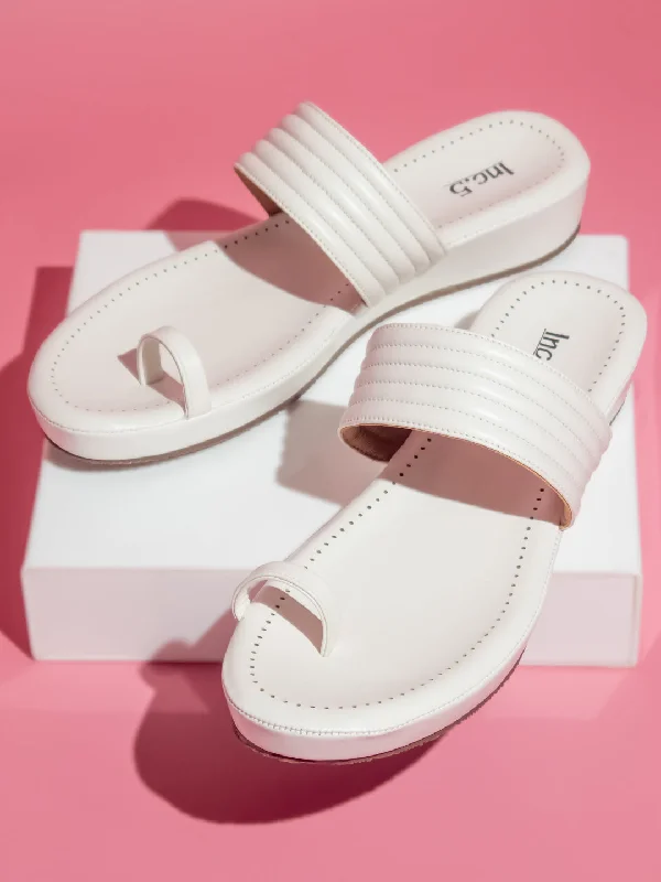 Shock - Absorbing Women's Sandals with a Soft Insole in Black for Active LifestylesWomen White Solid Comfort Sandals Shock - Absorbing Women's Sandals with a Soft Insole in Black for Active LifestylesWomen White Solid Comfort Sandals