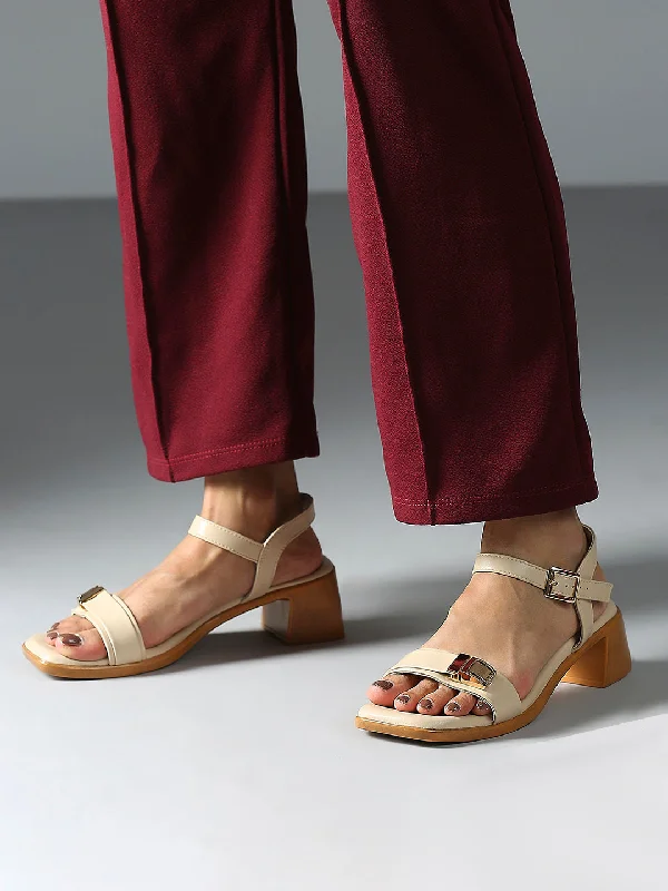 Child - Friendly Women's Sandals with a Secure Buckle in Purple for Moms on the GoWomens Beige Casual Open toe Block Heel Sandals Child - Friendly Women's Sandals with a Secure Buckle in Purple for Moms on the GoWomens Beige Casual Open toe Block Heel Sandals