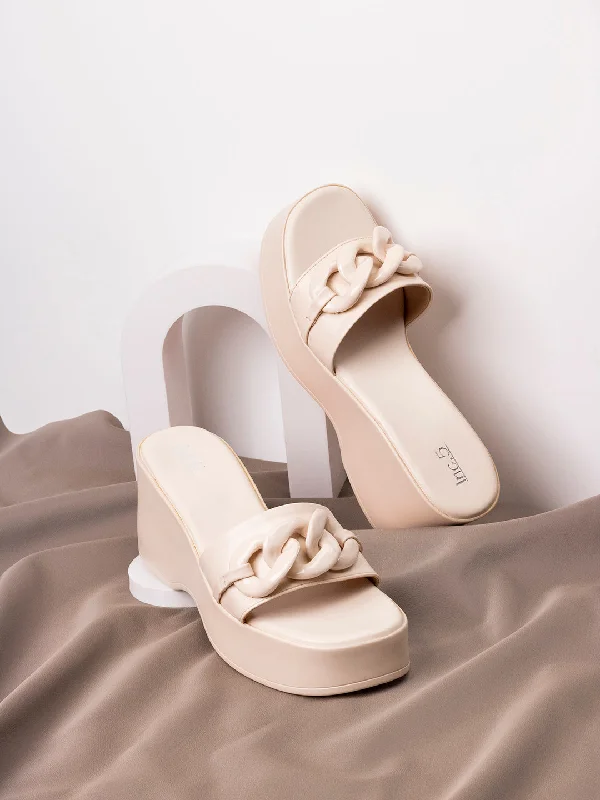 Women's Strappy Gladiator Sandals with Buckle Closures in Tan for a Boho LookWomens Cream Solid Round Toe Party Wear Wedge Heel Sandals Women's Strappy Gladiator Sandals with Buckle Closures in Tan for a Boho LookWomens Cream Solid Round Toe Party Wear Wedge Heel Sandals