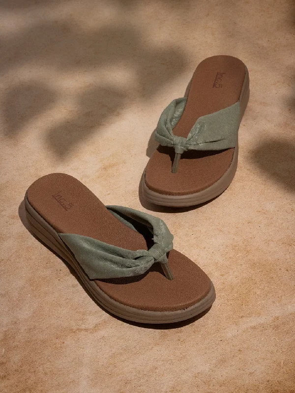 Women's Flat Slide Sandals with a Memory Foam Insole in White for All - Day ComfortWomens Green Solid Round Toe Casual Wedge Heel Sandals Women's Flat Slide Sandals with a Memory Foam Insole in White for All - Day ComfortWomens Green Solid Round Toe Casual Wedge Heel Sandals