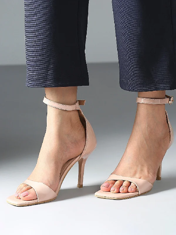 Lightweight Women's Mesh - Paneled Sandals in Yellow for BreathabilityWomens Peach Casua Stiletto Heel Sandals Lightweight Women's Mesh - Paneled Sandals in Yellow for BreathabilityWomens Peach Casua Stiletto Heel Sandals