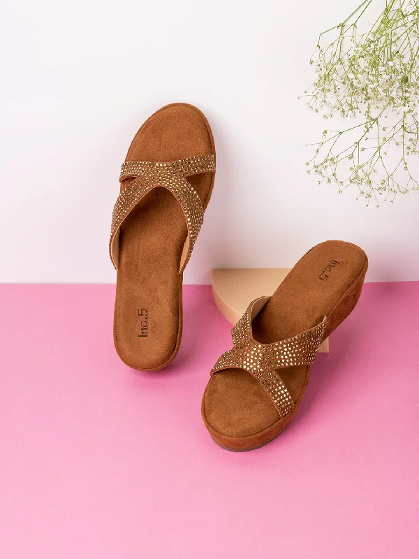 Sustainable Women's Recycled Material Sandals in Beige for Eco - Conscious ShoppersWomens Tan Solid Open Toe Party Wear Wedge Heel Sandals Sustainable Women's Recycled Material Sandals in Beige for Eco - Conscious ShoppersWomens Tan Solid Open Toe Party Wear Wedge Heel Sandals