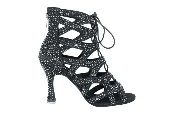 Wide - Toe Box Ballroom Dance Shoes in Orange for Comfortable ToesDancin Boots with Crossed Bands Black whit Crystal Strass+ Wide - Toe Box Ballroom Dance Shoes in Orange for Comfortable ToesDancin Boots with Crossed Bands Black whit Crystal Strass+