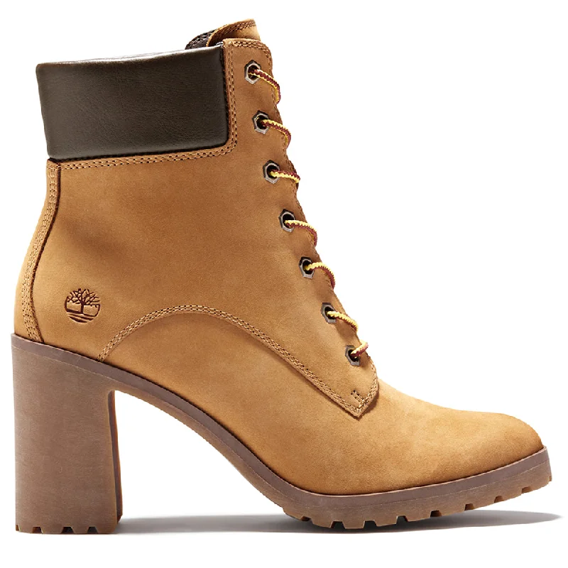women's ankle boots for wide calvesAllington 6 inch Round Toe Lace Up Boots