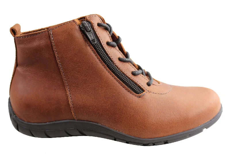 women's ankle boots with tasselAndacco Cello Womens Leather Comfortable Ankle Boots Made In Brazil