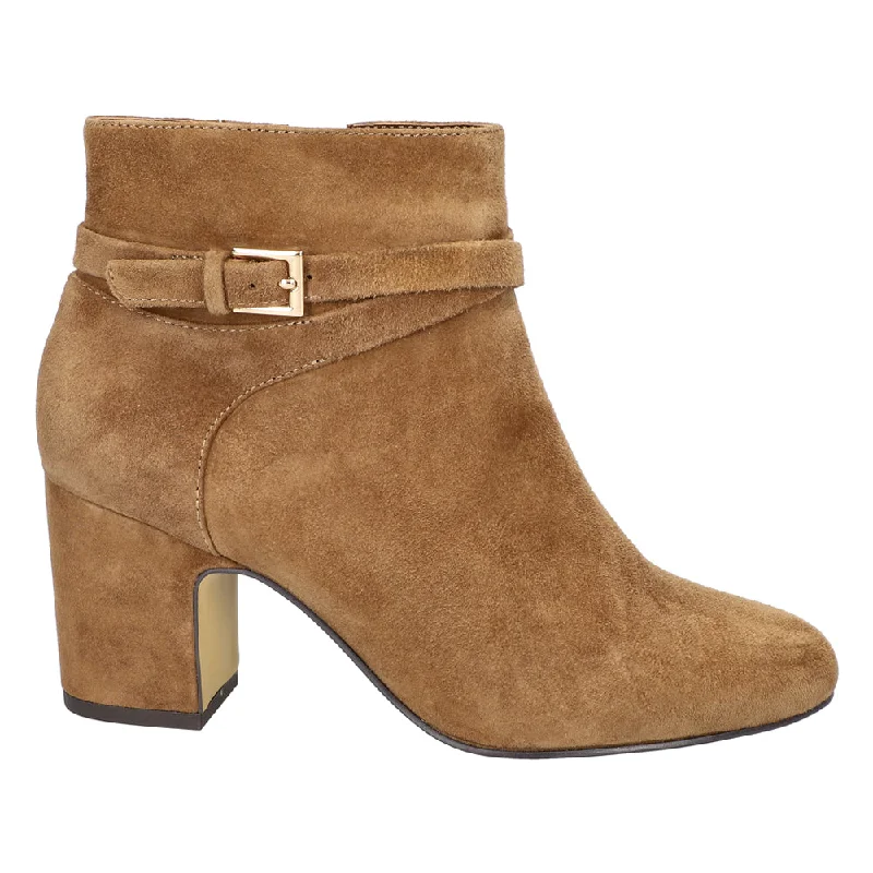 women's waterproof ankle bootsArlette Round Toe Zippered Booties