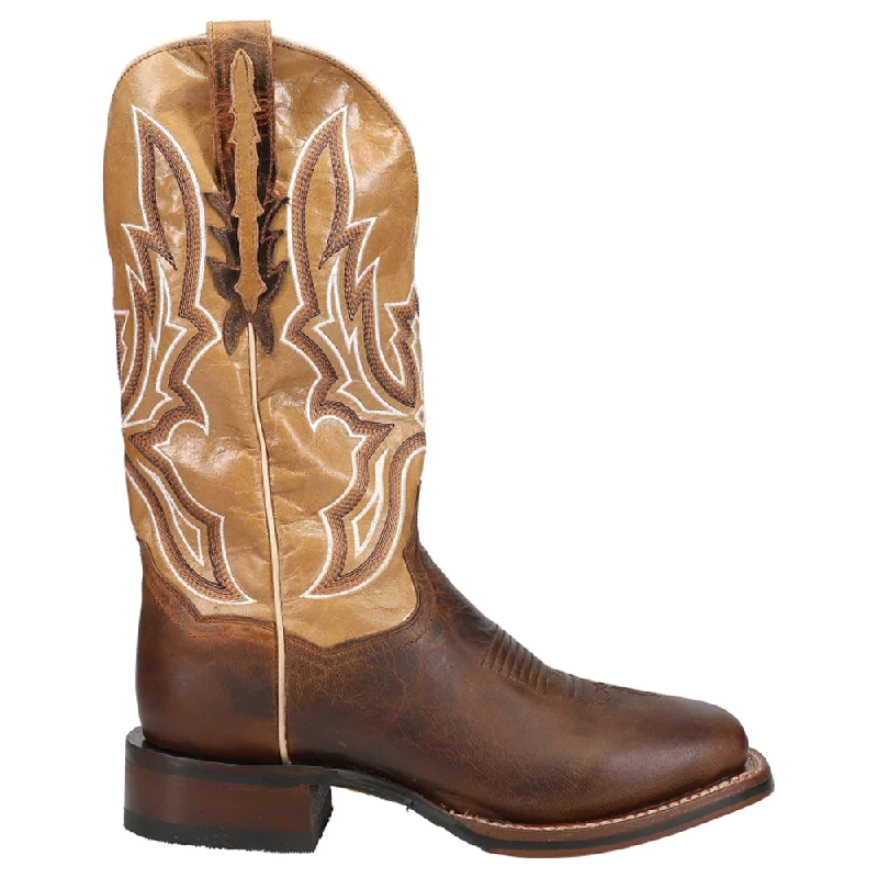 women's cowboy boots with block heelBellamy Embroidery Square Toe Cowboy Boots