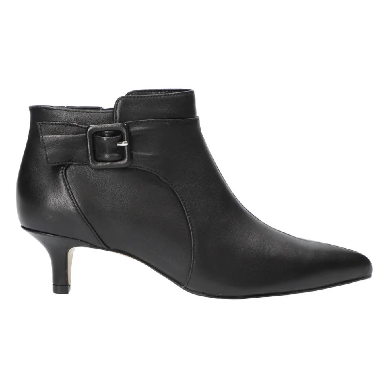 women's ankle boots for petite womenBindi Pointed Toe Zippered Booties