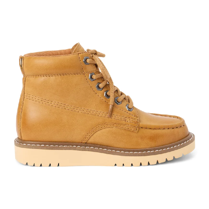 women's ankle boots with velvetBuster Round Toe Lace Up Boots