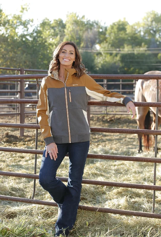 women's western boots for concertsCinch Women's Gold and Charcoal Bonded Hoodie