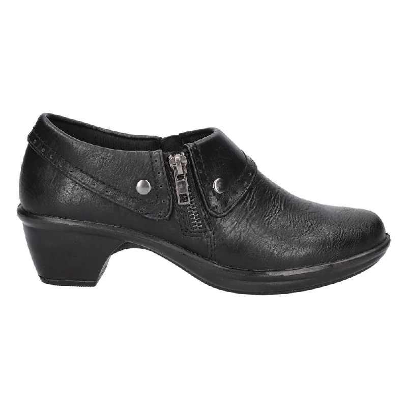 women's leather ankle bootsDarcy Studded Pull On Booties