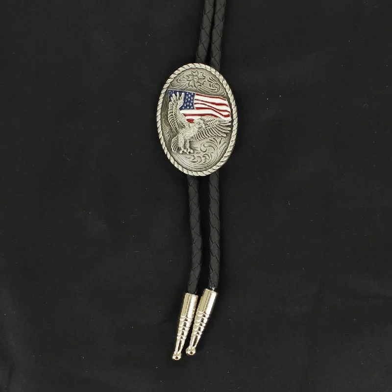 women's western boots with metallic finishesDouble S Flying Eagle with USA Flag Bolo Tie women's western boots with metallic finishesDouble S Flying Eagle with USA Flag Bolo Tie