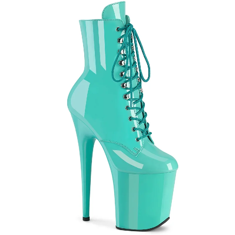 women's lace-up ankle bootsFlamingo-1020