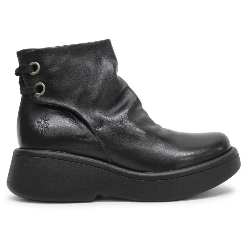 women's ankle boots with velvetMEBS189FLY Dublin Leather Women's Ankle Boots