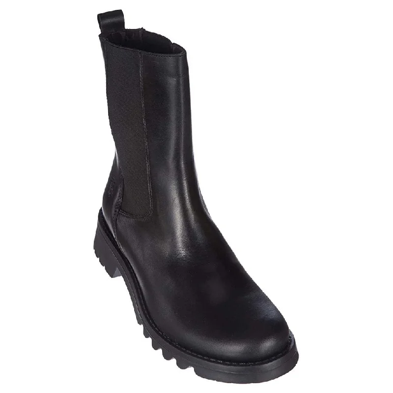women's heeled ankle bootsRein795Fly Rug Leather Women's Chelsea Boots
