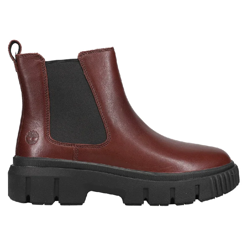 women's ankle boots with pull tabsGreyfield Round Toe Chelsea Boots