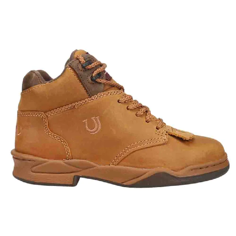 women's lace-up ankle bootsHorseshoe Kiltie Hiking Boots