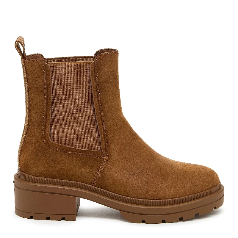 women's ankle boots with zippersIggie Walnut Chelsea Boots
