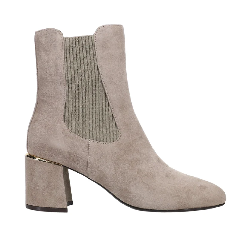 women's ankle boots for fallIlias Heeled Zippered Square Toe Booties
