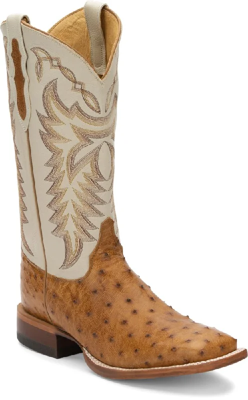 women's moto boots for punk rock fashionJustin Men's Pascoe Antique Saddle Full Quill Ostrich Broad Square Toe Boots with Bone White Tops women's moto boots for punk rock fashionJustin Men's Pascoe Antique Saddle Full Quill Ostrich Broad Square Toe Boots with Bone White Tops