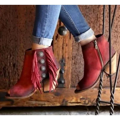 women's western boots for line dancingLiberty Black Res. Vegas Rojo Booties