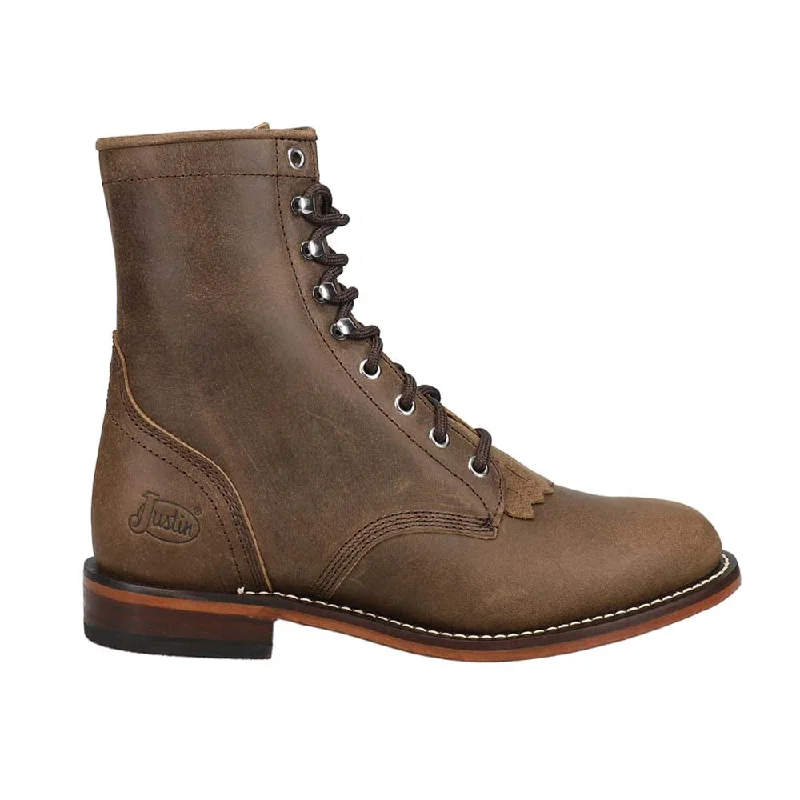 women's ankle boots with round toeMcKean Round Toe Lace Up Boots