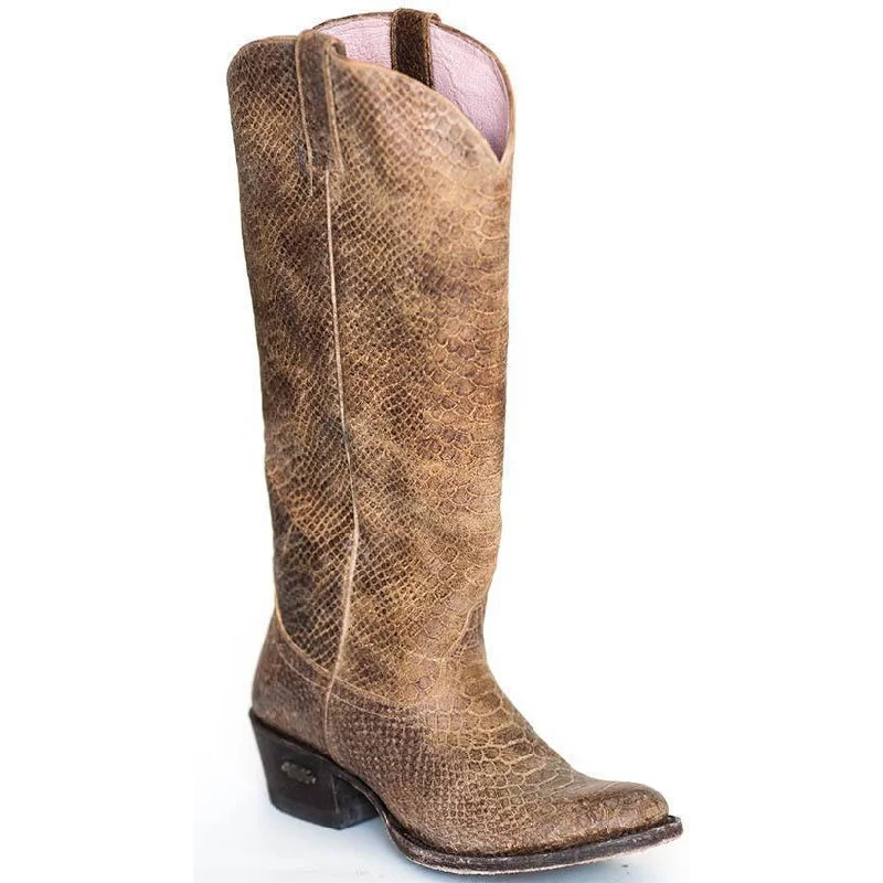 women's over-the-knee moto bootsMiss Macie Eden