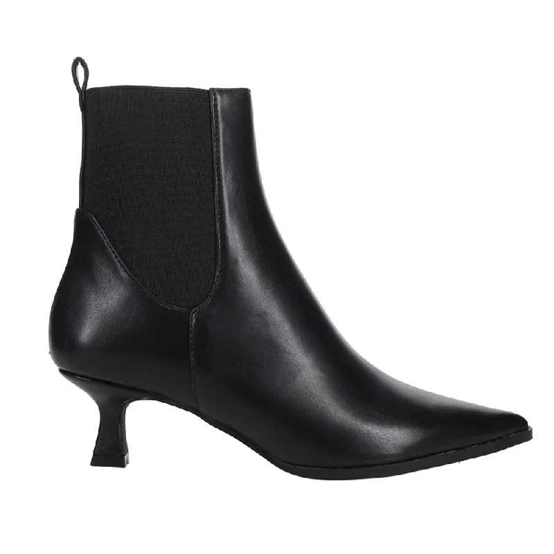 suede ankle boots for womenNovva Pointed Toe Kitten Heel Boots