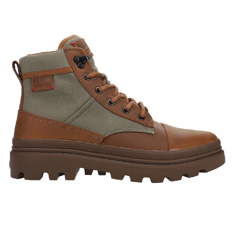 women's ankle boots with square toePallatrooper Rough Lace Up Boots